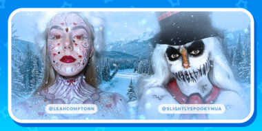 Using Coloured Lenses To Complete Your Festive Look