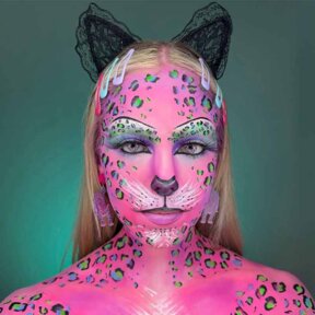 Pink Cheetah Lenses | @leahcomptonn