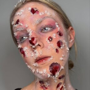 Silver Mirror Contact Lenses | @leahcomptonn