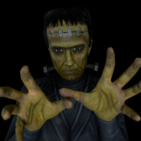 Lentilles de contact Hulk en colère | @charrar.b