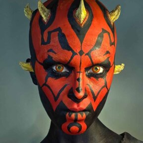 Lenti a contatto Darth Maul | @elliegrace_artistry