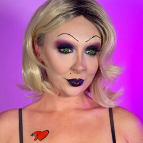 Goblin Green Mini Sclera | @beckilouisemakeup