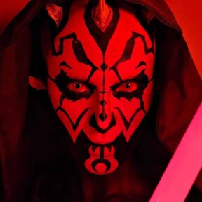 Lenti a contatto Darth Maul | @elliegrace_artistry