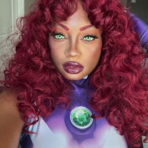 Angelic Green Costume Lenses | @jamiyasbake