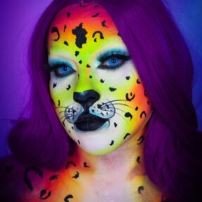 Lentes de contacto Shiva Blue | @kakedupbyk