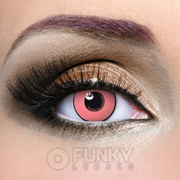 Cosplay Pink Colored Lenses | Monthly Contact Lenses