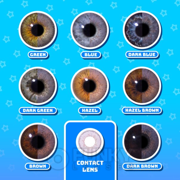 Violet Cosplay Colored Lenses | Monthly Contact Lenses