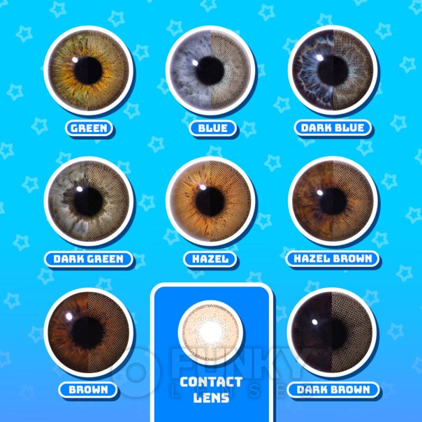 Honey Glaze Natural Coloured Lenses | Daily  Contact Lenses