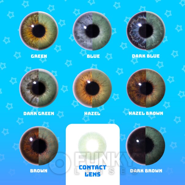 Lentes de contacto Raya Mint de color natural | Lentes de contacto mensuales