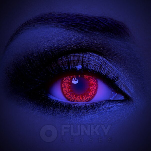 Glow Honey UV-Farblinsen | Monatskontaktlinsen