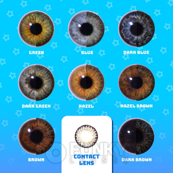 Tri Tone gray Contact Lenses | Daily Natural Contacts