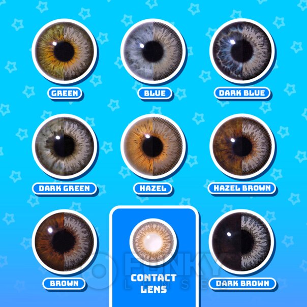 Pearl Gray Natural Colored Lenses | Daily Contact Lenses