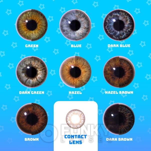 Blend Green Contact Lenses | Daily Natural Contacts