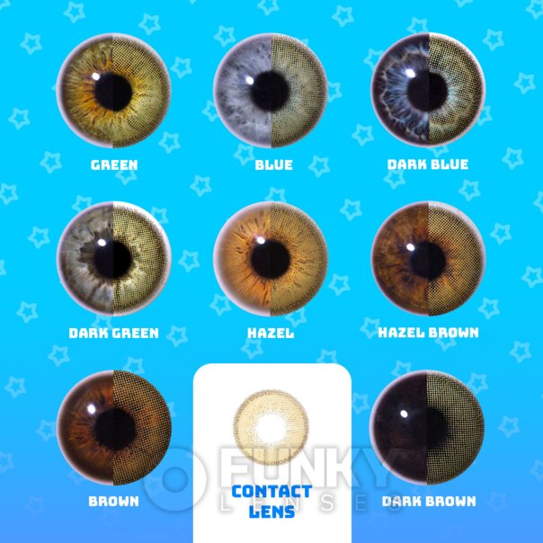 Eyes Of Harmony Lenti Colorate Naturali Nocciola | Lenti a contatto mensili