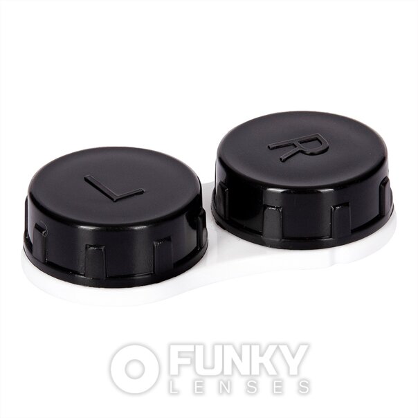 Funky Lenses Travel Lens Case Kit Black | Lens Travel Cases