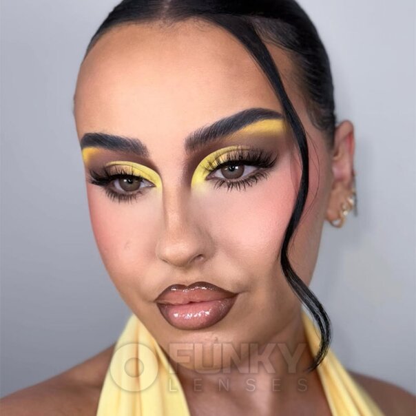 Morning Coffee Brown Natural Colored Lenses | Monthly Contact Lenses