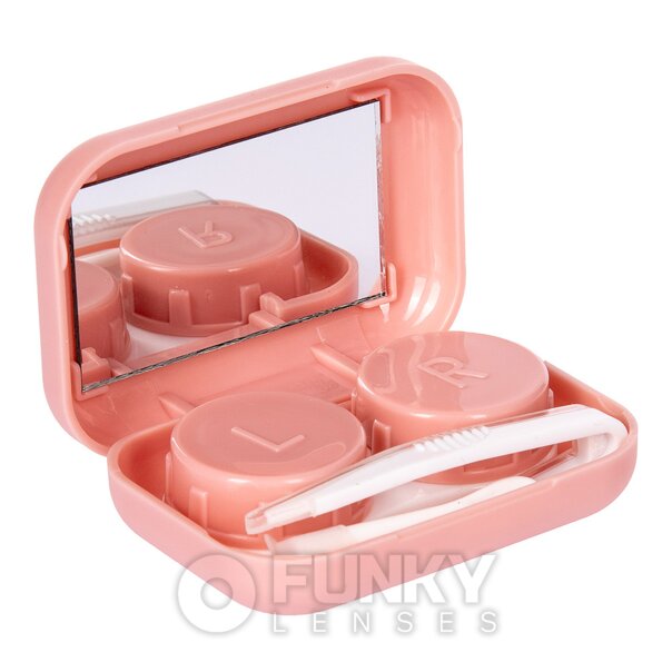 Funky Lenses Travel Lens Case Kit Pink | Lens Travel Cases