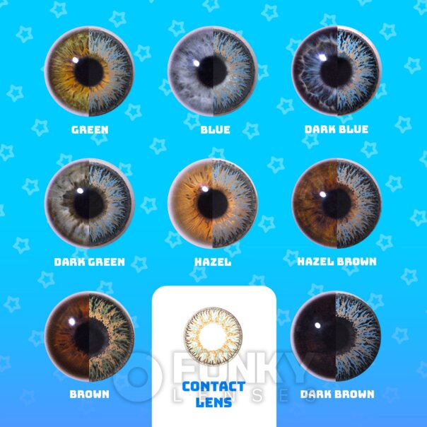 Lentes de contacto Glamour Green Natural | Lentes de contacto mensuales