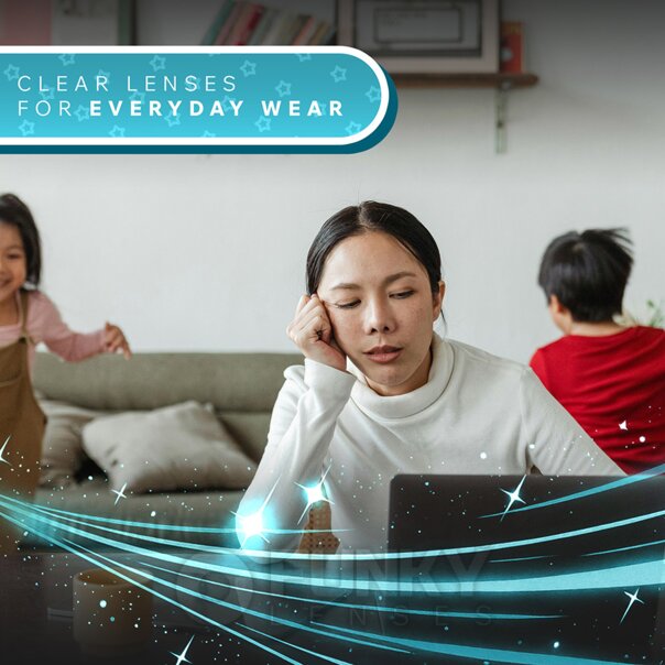 Blue Safe Coloured Lenses | 10 Pack Contact Lenses