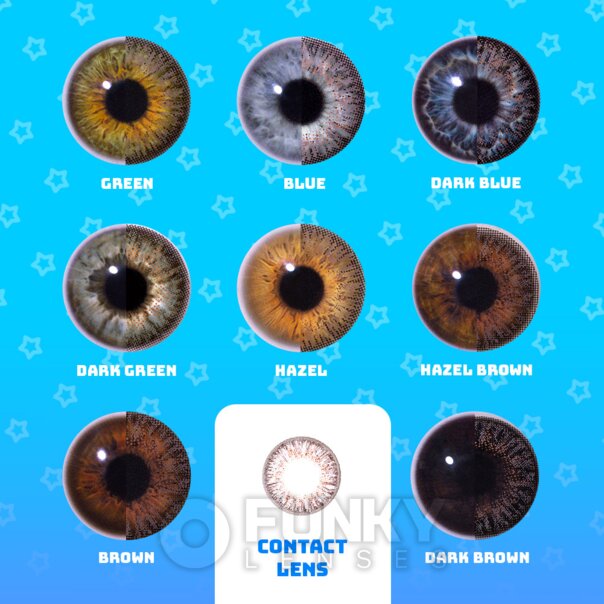 Lentes de contacto grises Blend | Lentes de contacto naturales de 30 días