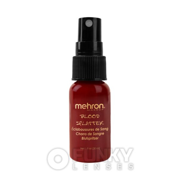 Spray de sangre falsa Mehron | Maquillaje para cosplay y accesorios de Halloween