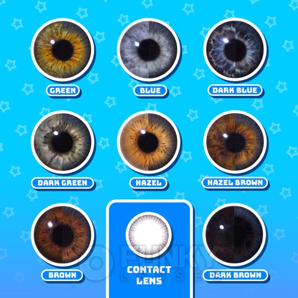 Lentillas Naturales Dos Tonos Gris Azul (90 Días)