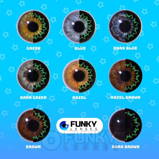 Butterfly Green colored Lenses | Monthly Contact Lenses