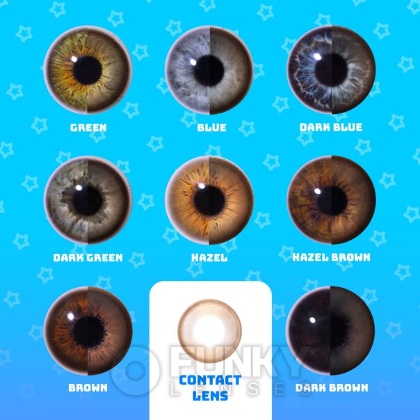 Lenti a contatto colorate naturali Raya Brown | Lenti a contatto mensili