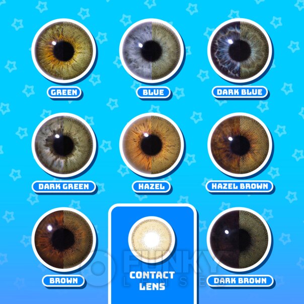 Eyes Of Harmony Lenti Colorate Naturali Nocciola | Lenti a contatto mensili