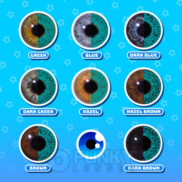 Aqua 1 Tone Colored Lenses | Daily Contact Lenses