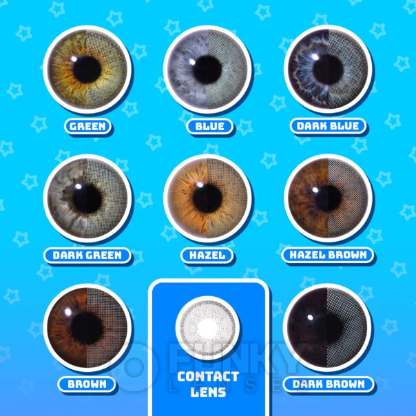 Silver Bliss Gray Natural Colored Lenses | Daily Contact Lenses