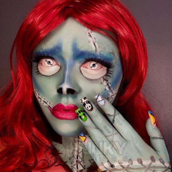 Stitched Mummy Cosplay colored Lenses | Monthly Contact Lenses