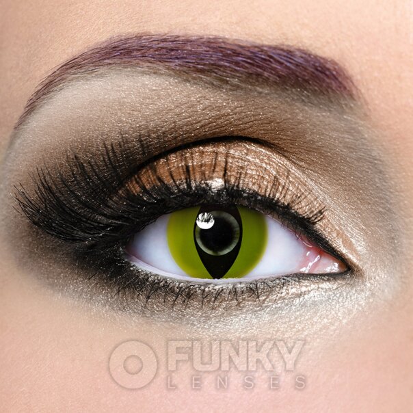 UV Cat Yellow Cosplay Colored Lenses | Daily Contact Lenses