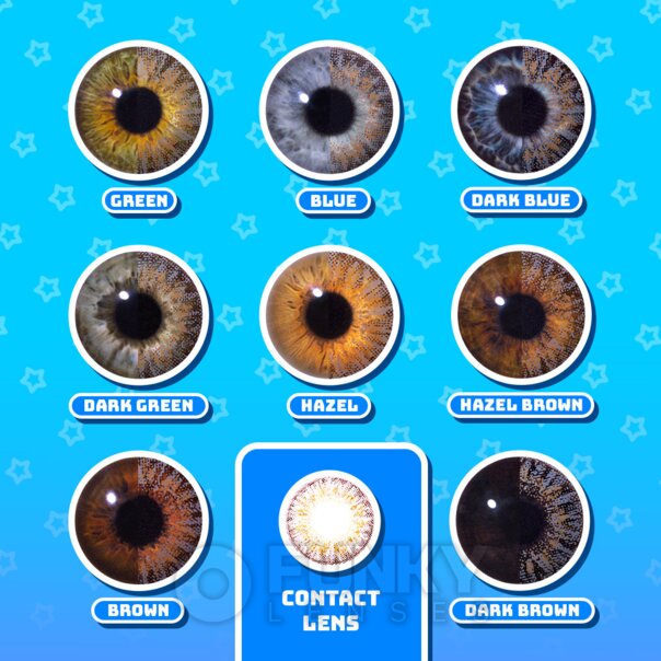 Tri Tone Soft Grey Natural Coloured Lenses | Monthly Contact Lenses