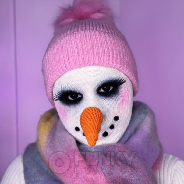 Mini Sclera Black Contact Lenses | Daily Costume Contacts