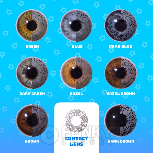 Silver Glimmer Colored Lenses | Monthly Natural Lenses