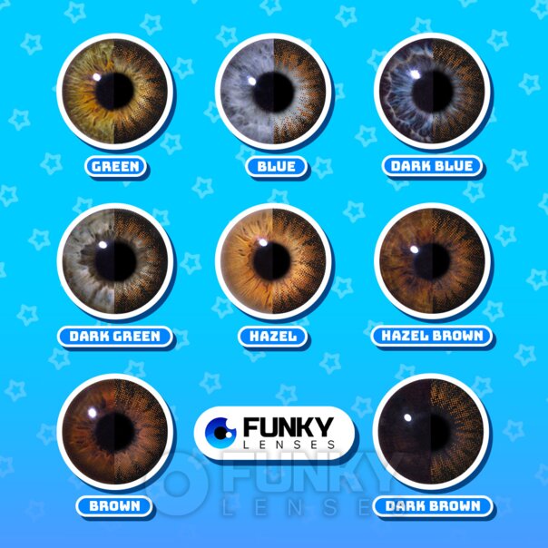 Big Eye Sweet Honey Natural Colored Lenses | Monthly Contact Lenses