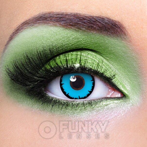 Angelic Blue Prescription Contact Lenses | 90 Day Costume Contacts