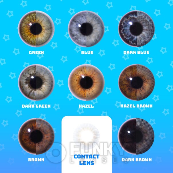 Lenti colorate naturali Raya Blue | Lenti a contatto mensili