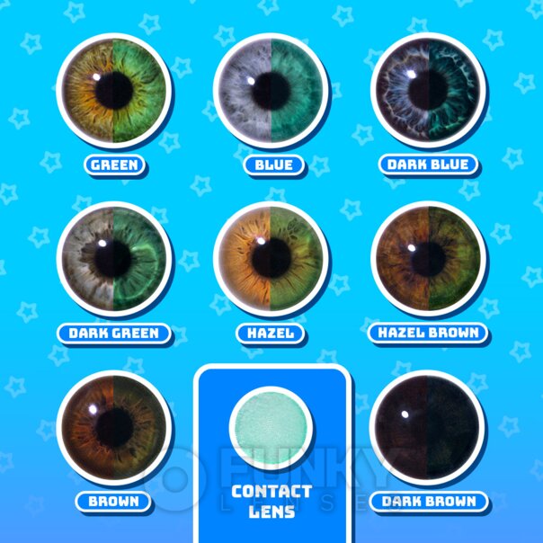 Enhancing Emerald Green Prescription Natural colored Lenses (Monthly) | Funky Lenses