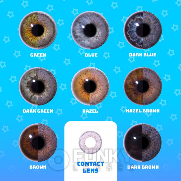 Violette Cosplay-Farblinsen | Monatskontaktlinsen