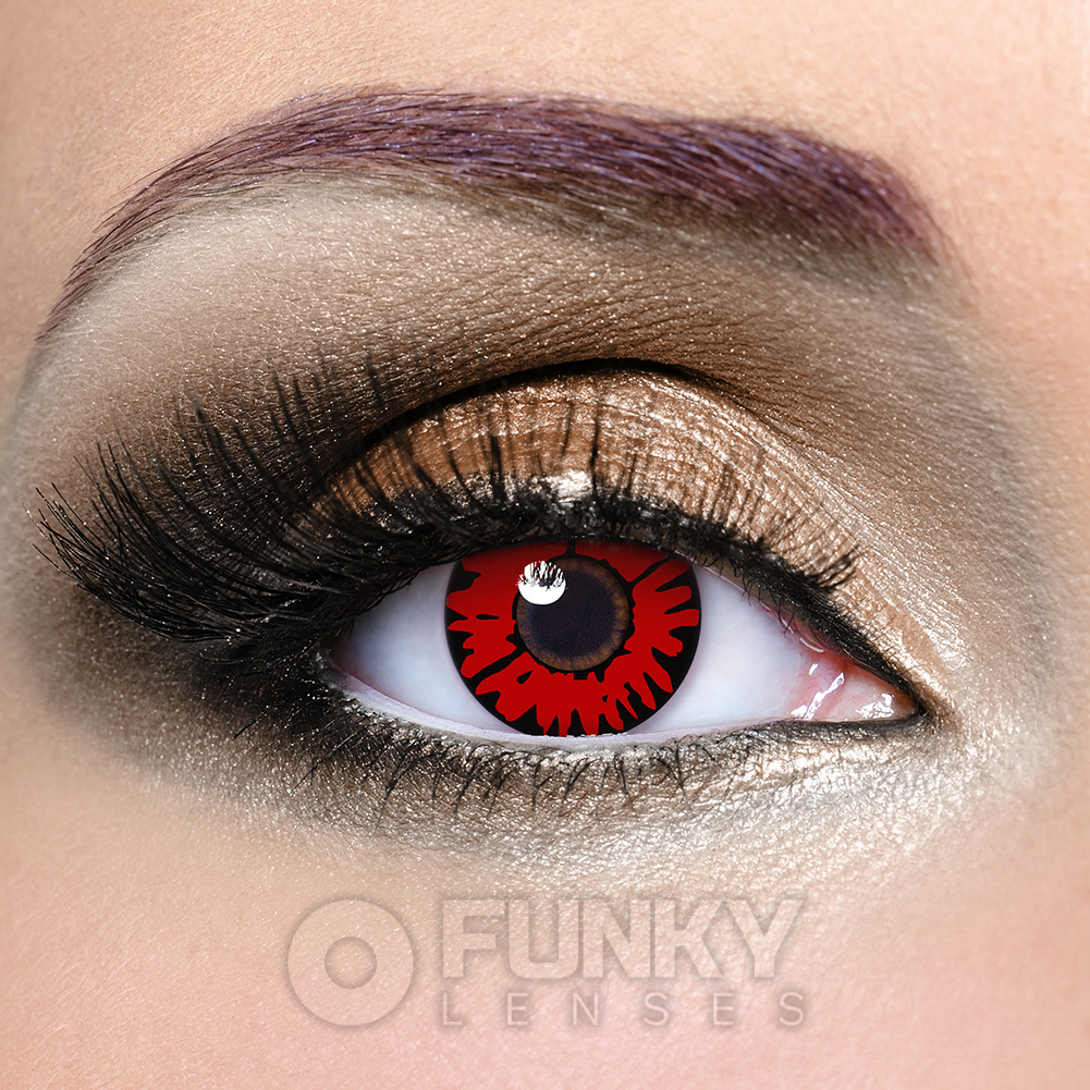 Volturi Vampire Red colored Lenses | Monthly Contact Lenses