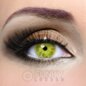UV Glow Cosplay Yellow Contact Lenses (Daily) | Funky Lenses