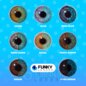 Blue 1 Tone colored Lenses | Monthly Contact Lenses