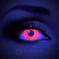 Lentillas Rojas UV I-Glow para Cosplay | Lentillas Mensuales de Colores Disfraz