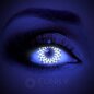 Check UV Black/Red Cosplay Coloured Lenses | Monthly Contact Lenses
