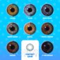 Aqua Blend Natural colored Lenses | Monthly Contact Lenses