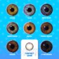Tri Tone gray Contact Lenses | Daily Natural Contacts