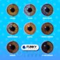 Lentilles de contact Amber pour cosplay (journalières) | Lentilles originales