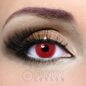 Lentes de colores para cosplay con graduación roja UV | Lentes de Contacto Mensuales